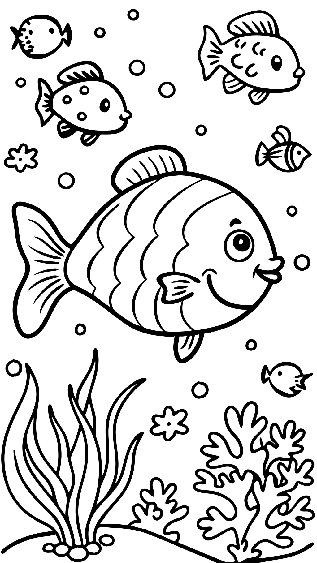 fishy coloring pages